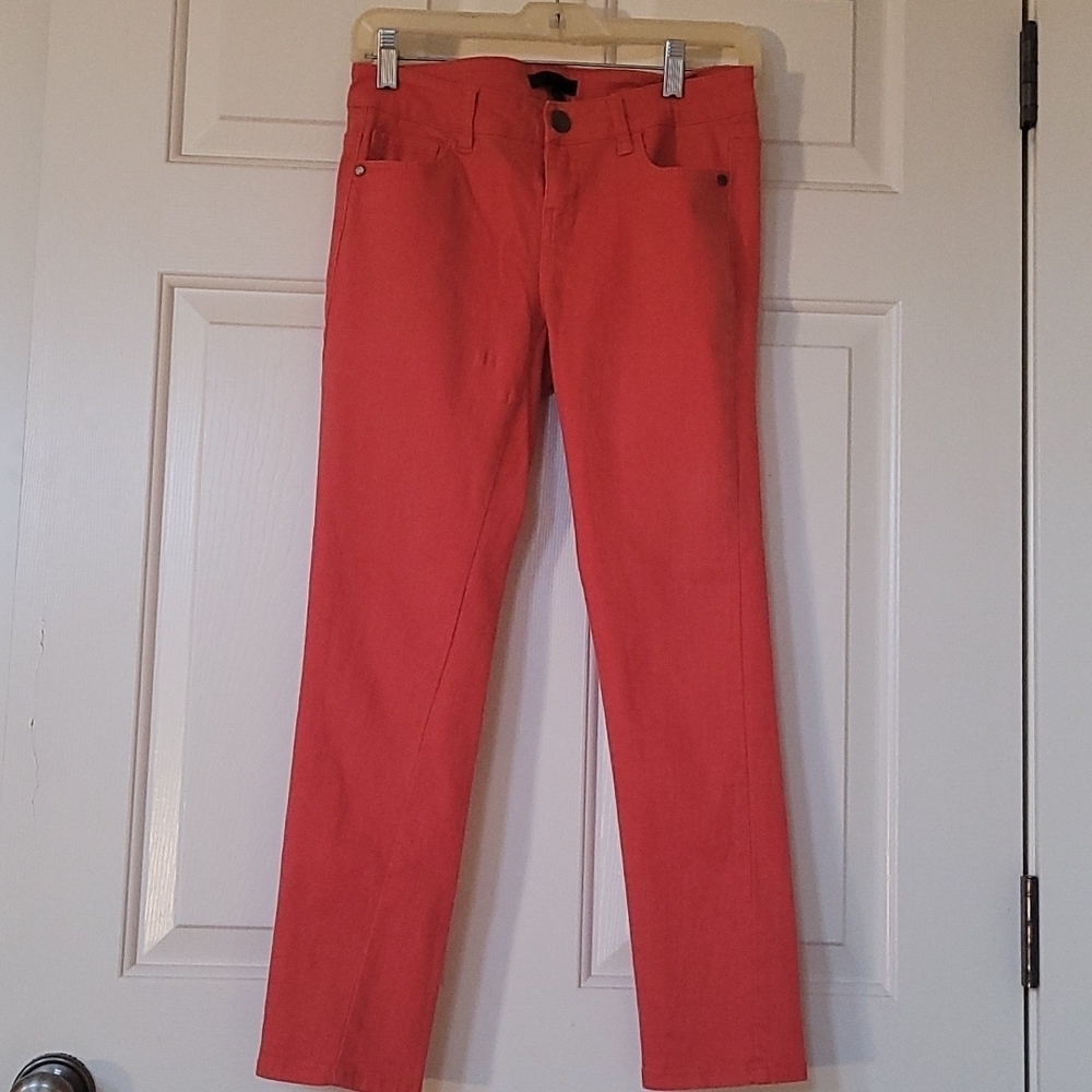 Coral colored jeans - Picture 4 of 4